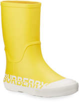 burberry toddler rain boots