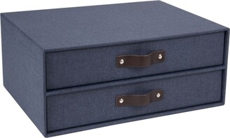 Bigso Box of Sweden Birger 2 Drawer File Box