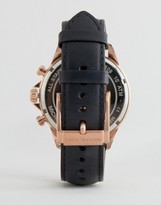 Thumbnail for your product : Michael Kors MK8535 Gage Chronograph Leather Watch In Black