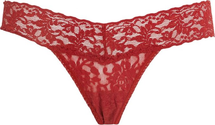 Hanky Panky Signature Lace Low-Rise Thong - ShopStyle