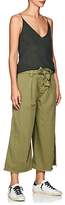 Thumbnail for your product : Nili Lotan Women's Ellie Cotton-Blend Drop-Rise Culottes - Army Green