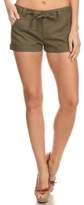 Thumbnail for your product : Rosio Linen Cuffed Shorty-Short