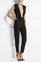 Thumbnail for your product : Pedro del Hierro Madrid Crepe and guipure lace jumpsuit