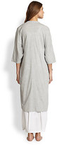 Thumbnail for your product : Donna Karan Draped Cotton Jersey Robe