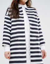 Thumbnail for your product : Helene Berman Cocoon Zip Front Coat