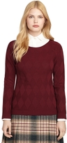 Thumbnail for your product : Brooks Brothers Wool Argyle Sweater