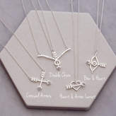 Thumbnail for your product : J&S Jewellery Heart And Arrow Necklace Collection