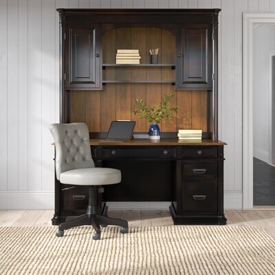 Classic Office Desk with Storage