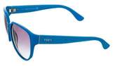 Thumbnail for your product : Tod's Logo-Embellished Oversize Sunglasses