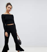 Thumbnail for your product : ASOS Petite PETITE Leggings with Fluted Flare Hem