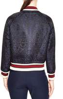 Thumbnail for your product : Sandro Brocade Bomber Jacket
