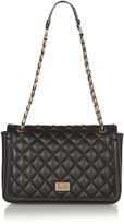 Thumbnail for your product : Love Moschino Black quilt medium shoulder bag