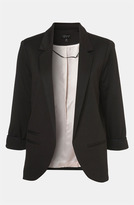 Thumbnail for your product : Topshop 'Monty' Ponte Blazer