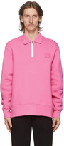 Thumbnail for your product : Acne Studios Pink Point Collar Oversized Sweatshirt