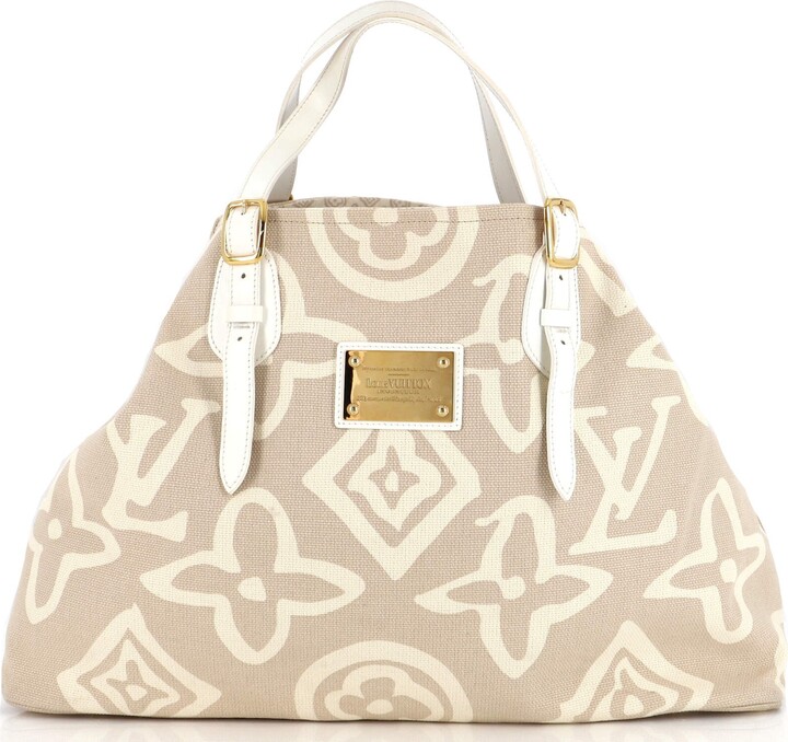 Louis Vuitton Tahitienne Cabas Canvas GM - ShopStyle Tote Bags