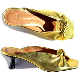 Gold Kitten Heel | Shop the world's largest collection of fashion 