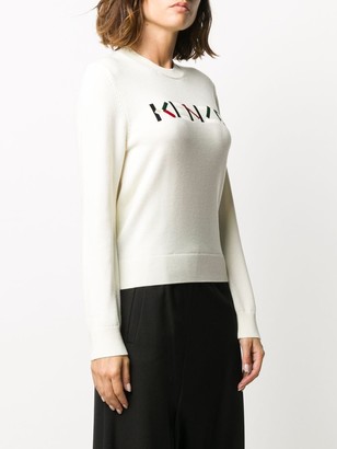 Kenzo Embroidered Logo Cotton Pullover