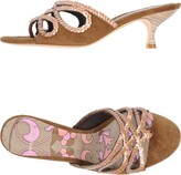 Thumbnail for your product : Maliparmi Thong Sandal Brown