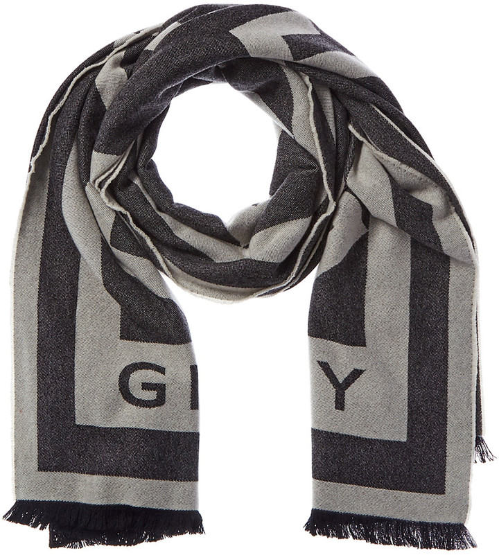 Givenchy G Monogram Wool & Cashmere-Blend Stole - ShopStyle Scarves & Wraps