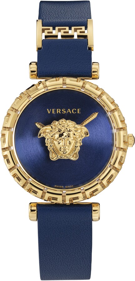 versace watch blue strap