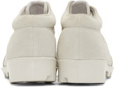Thumbnail for your product : Christian Peau Off-White Suede Gr-Sk Stair Sneakers