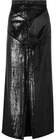 michael lo sordo coatedvelvet maxi skirt