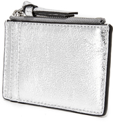 Thumbnail for your product : Tory Burch Metallic Zip Card Case