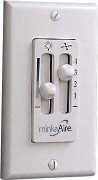 Minka Aire Wall Mount Wired Fan & Light Control WC106
