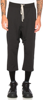 Thumbnail for your product : Rick Owens Cropped Sweatpants