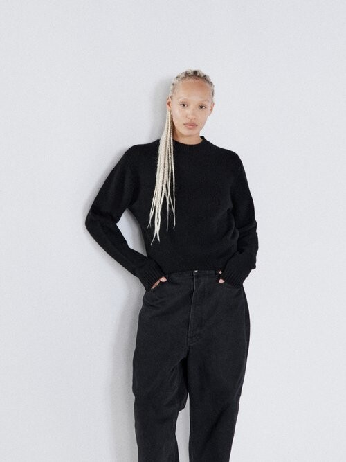 slouchy cashmere sweater