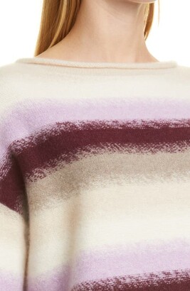 Nordstrom Signature Ombré Stripe Cashmere Sweater