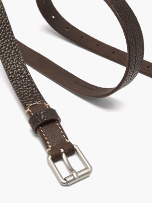 Lemaire Full-grain Leather Belt - Brown