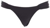 Thumbnail for your product : Charlotte Russe Ruched Scoop Bikini Bottoms