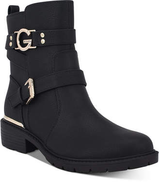 g by guess groovi motorcycle bootie
