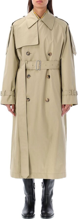 Burberry Long Castleford Trench Coat - ShopStyle