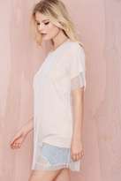 Thumbnail for your product : Nasty Gal Lilianna Mesh Tee