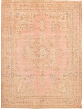 One Of A Kind Antalya Vintage Pink 9'7" x 12'10"Area Rug