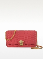 Thumbnail for your product : Roberto Cavalli Hera Graphic Python Mini Clutch