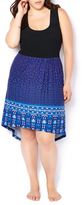 Thumbnail for your product : Penningtons Ti Voglio Printed High-Low Beach Cover Up