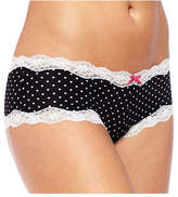 Thumbnail for your product : Maidenform Scalloped Lace-Trim Microfiber Cheeky Panty 40823