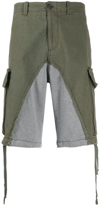 paul and shark navy cargo shorts