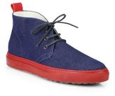 Thumbnail for your product : Del Toro Denim Chukka Sneakers