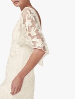 Thumbnail for your product : Phase Eight Avianna Tapework Wedding Dress, Parchment