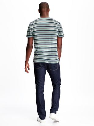 Old Navy Soft-Washed Jersey Multi-Stripe Tee for Men