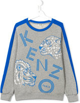 Thumbnail for your product : Kenzo Kids wild cats print sweatshirt