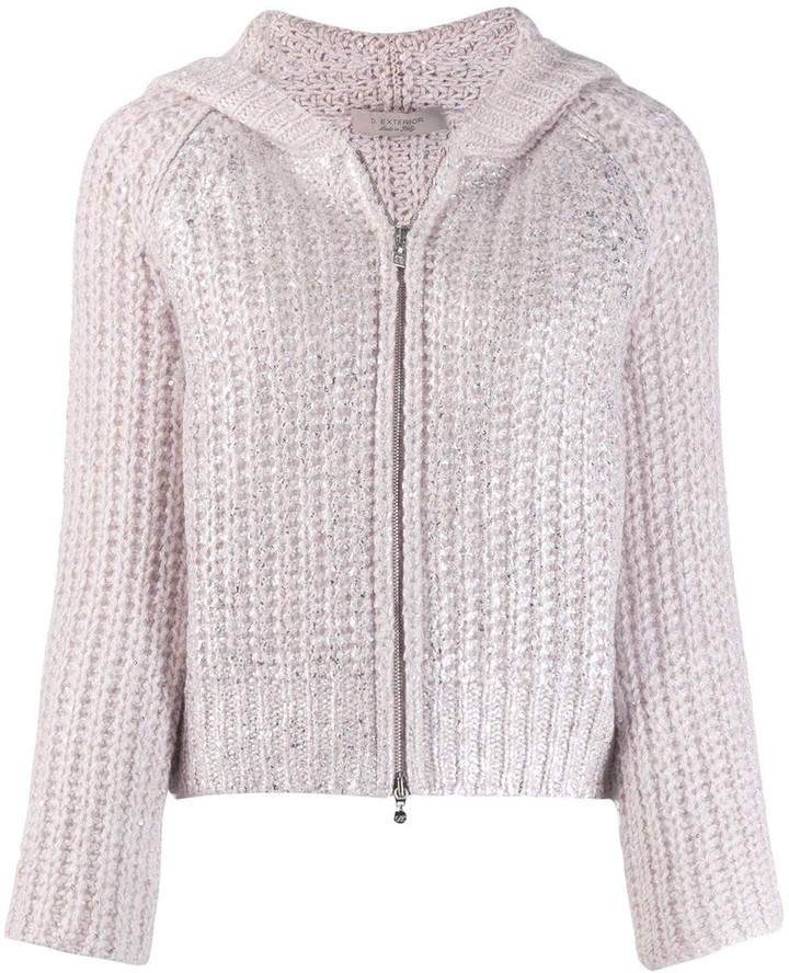 DExterior Chunky Knit Jacket ShopStyle