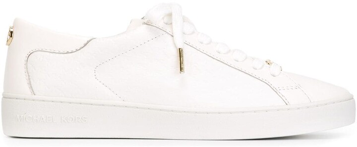 colby embossed signature logo sneakers