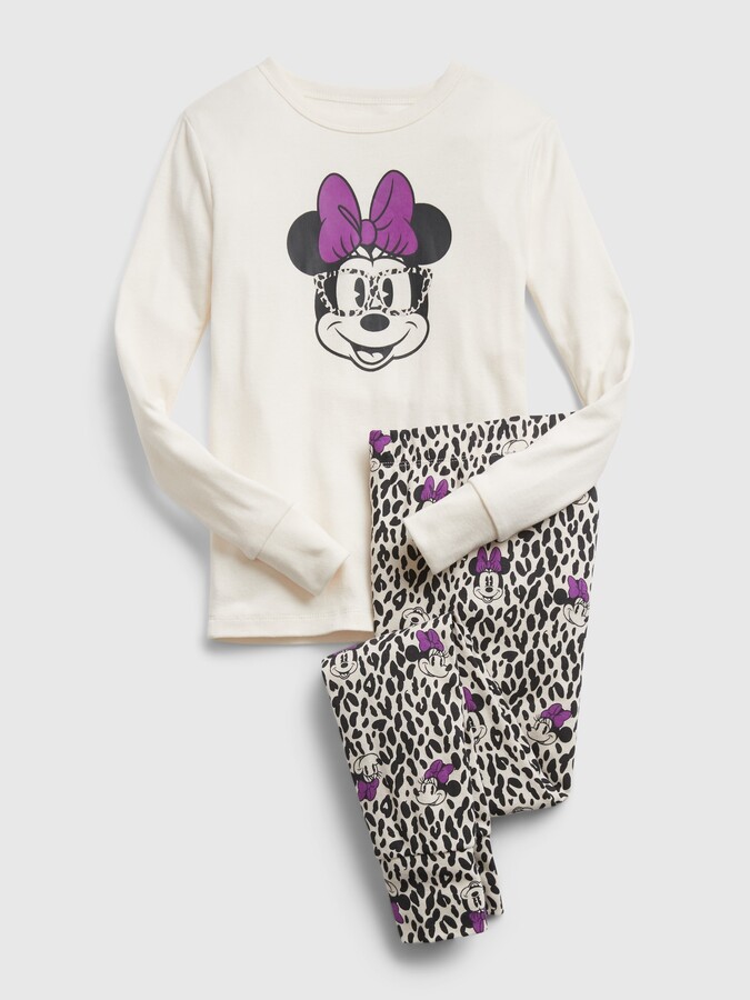 Disney GapKids | Minnie Mouse Graphic 100% Organic Cotton PJ Set -  ShopStyle Girls' Pajamas
