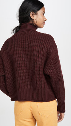 Autumn Cashmere Chunky Shaker Cashmere Sweater