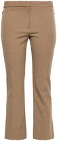 Thumbnail for your product : Theory Cropped Cotton-blend Stretch-twill Kick-flare Pants